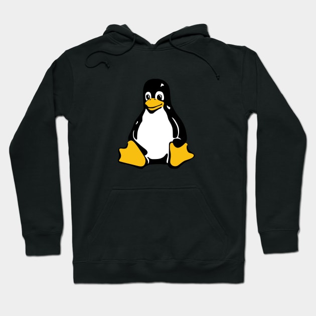 Tux 2d Hoodie by squishly